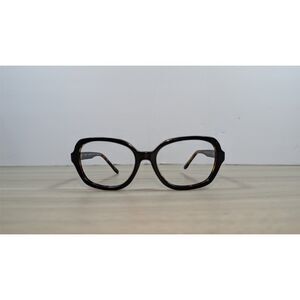 BCBG Max Azria Eyeglass Frames Women Tortoise 52-17-125 CV Elastic No Lenses